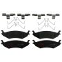 TRW PARTS TXM1046 TRW PREMIUM BRAKING - METALLIC BRAKE PAD SET - TXM1046
