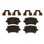TRW PARTS TXM1108 TRW PREMIUM BRAKING - METALLIC BRAKE PAD SET - TXM1108