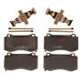 TRW PARTS TXM1149 TRW PREMIUM BRAKING - METALLIC BRAKE PAD SET - TXM1149