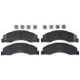 TRW PARTS TXM1328 TRW PREMIUM BRAKING - METALLIC BRAKE PAD SET - TXM1328