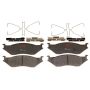 TRW PARTS TXM1353 TRW PREMIUM BRAKING - METALLIC BRAKE PAD SET - TXM1353