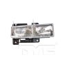 TYC Products 20-1668-00-9 Headlight Assem