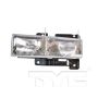 TYC Products 20-1669-00-9 Headlight Assem