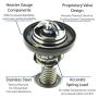 MotoRad 5511-185 UltraStat Thermostat-185 Degrees w/ Seal