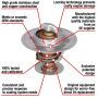 MotoRad 7233-160 Fail-Safe Thermostat-160 Degrees