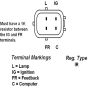 REMY ELECTRICAL 12870 Remanufactured Alternator