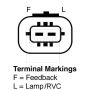 REMY ELECTRICAL 12918 Remanufactured Alternator