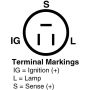 REMY ELECTRICAL 14801 Remanufactured Alternator