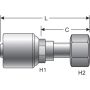 GATES G25230-0404 Female Flat-Face O-Ring Swivel (MegaCrimp)