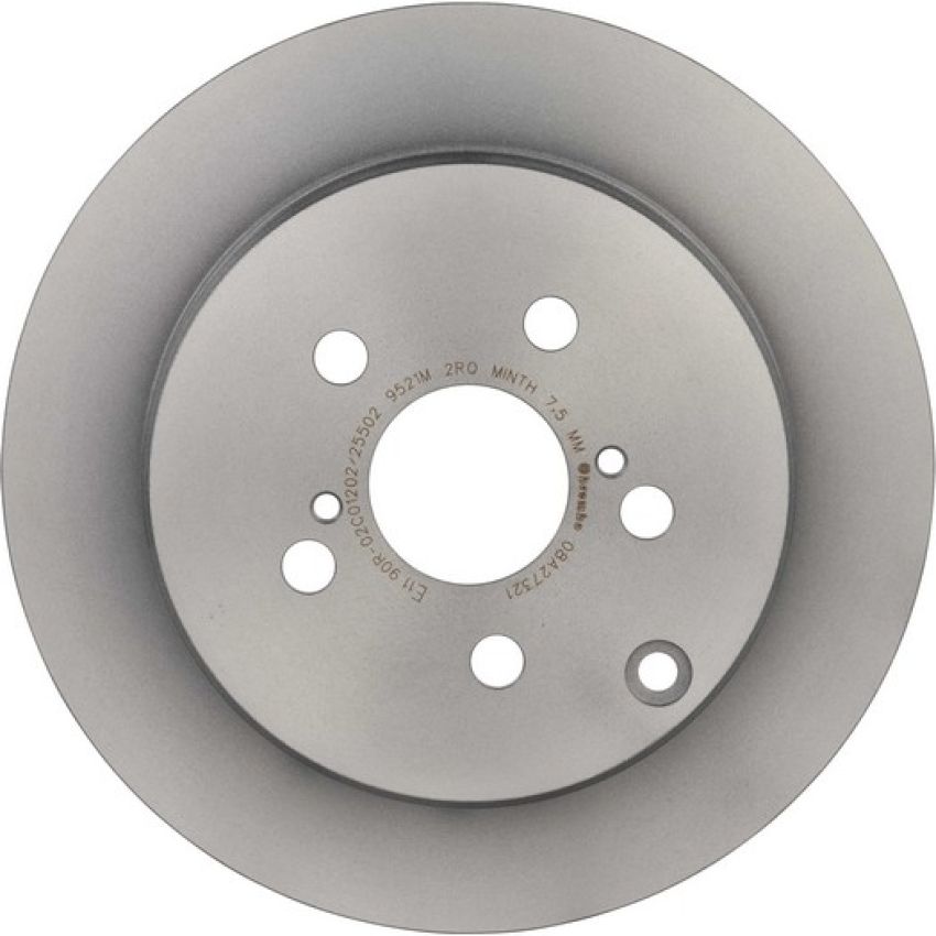 Brembo 08.A273.21 Brembo UV Coated Solid Brake Rotor