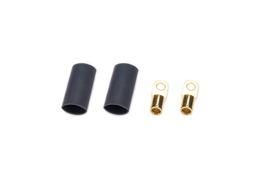 QUICKCAR RACING PRODUCTS QRP57-465 Ring Terminal #8 8 Ga w/Heat Shrink Pair