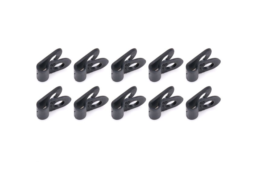 QUICKCAR RACING PRODUCTS QRP66-809 Adel Line Clamps Nylon 1/8in 10pk
