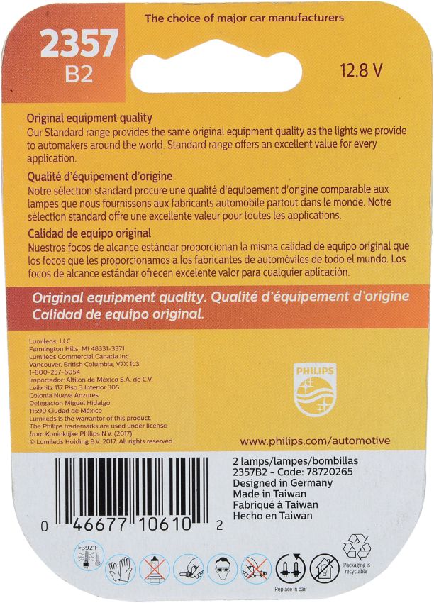Philips 2357B2 Philips Standard Miniature 2357