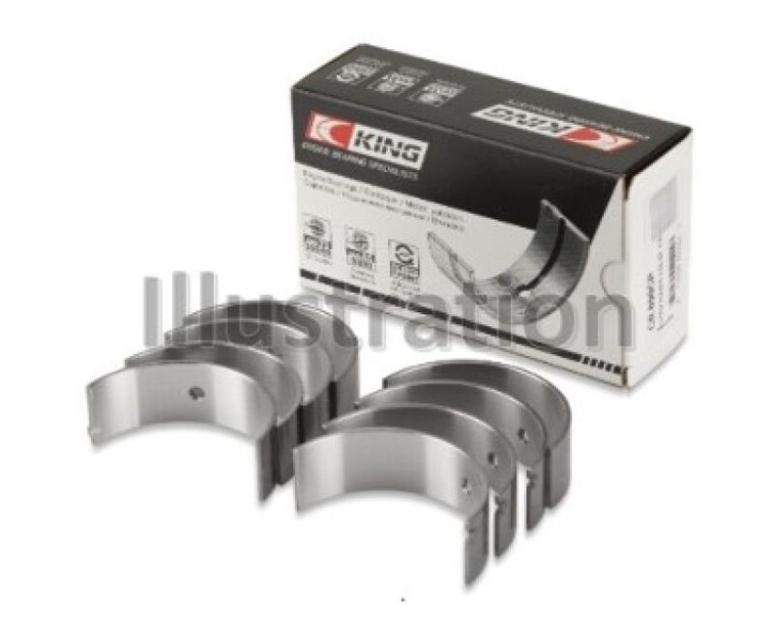 King Engine Bearings CR4466AM0.25 Mitsubishi 4D55T/4D56T/4G52 (Size +0.25mm) Connecting Rod Bearing Set