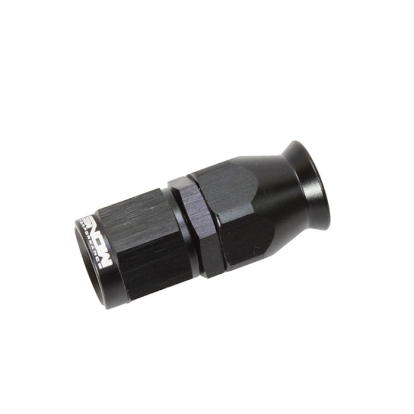 Snow Performance SNF-60600 -6 AN Straight PTFE Hose End (Black)