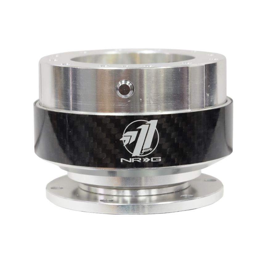 NRG SRK-100CF Quick Release Gen 1.5 - Black Body / Carbon Fiber Ring