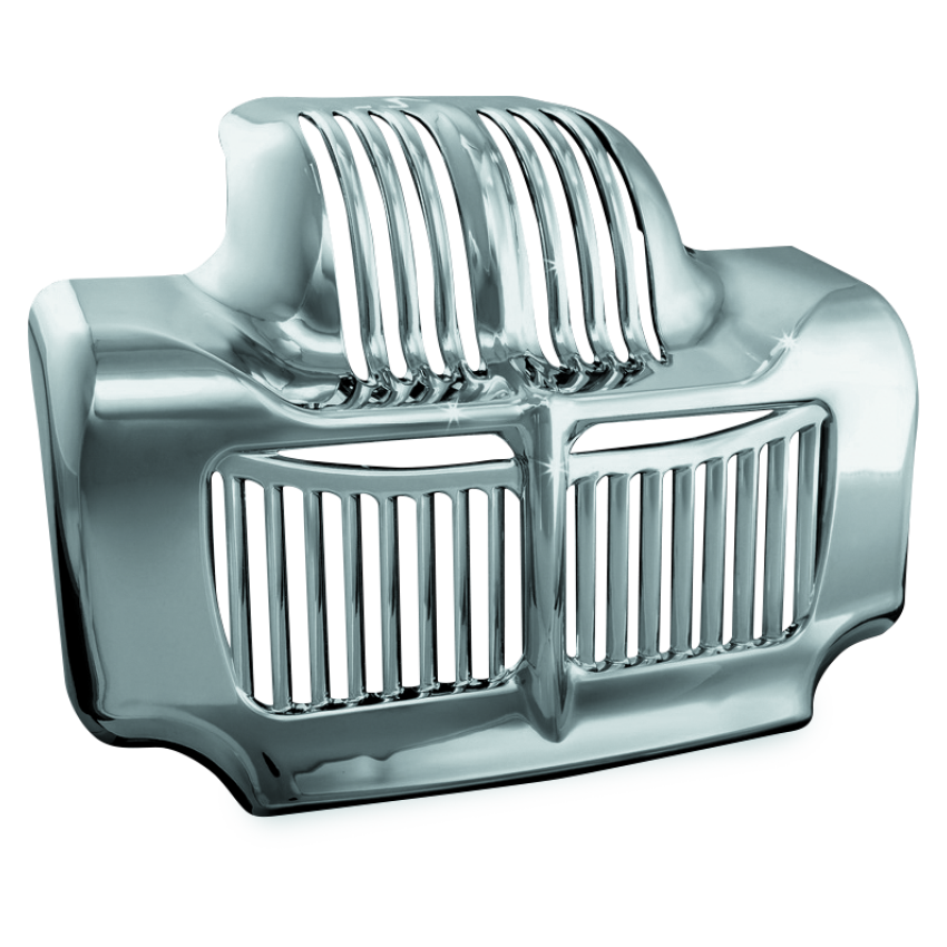 Kuryakyn 7784 Oil Cooler Cover 11-16 Touring Chrome