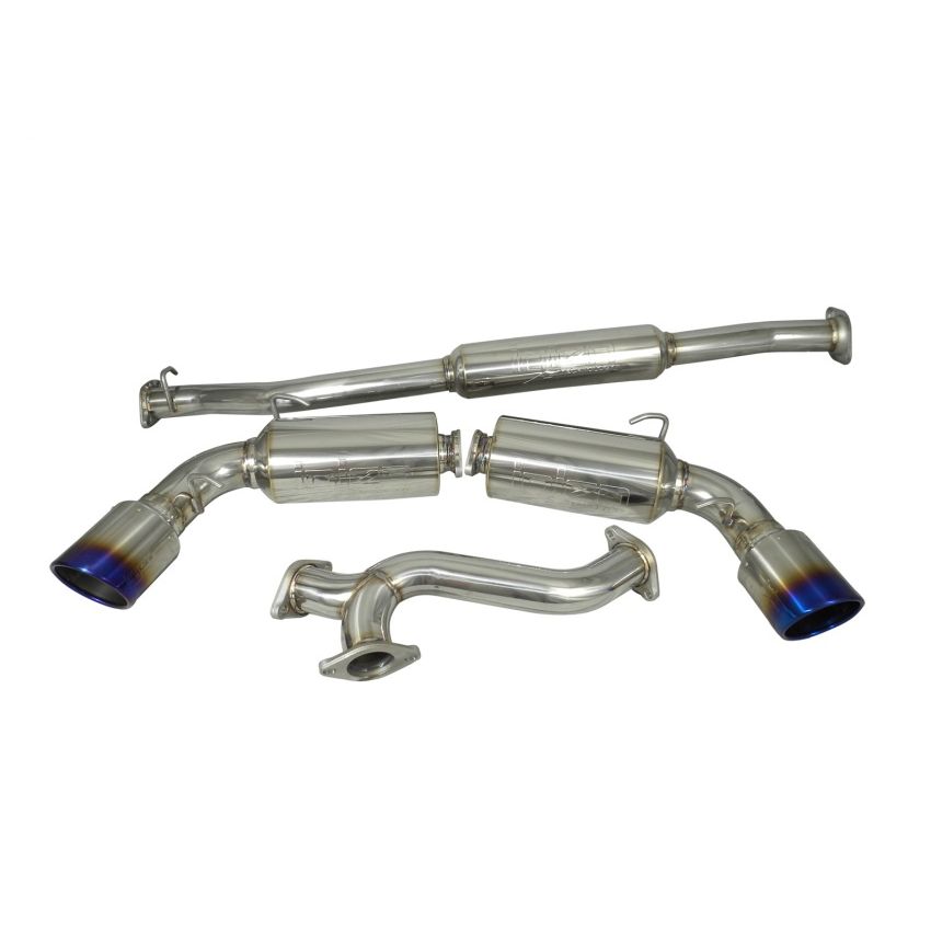 Injen SES1230TT 13-20 Subaru BRZ/Toyota 86 2.0L 4cyl SS CB Exhaust w/ Dual  Embossed Muffler