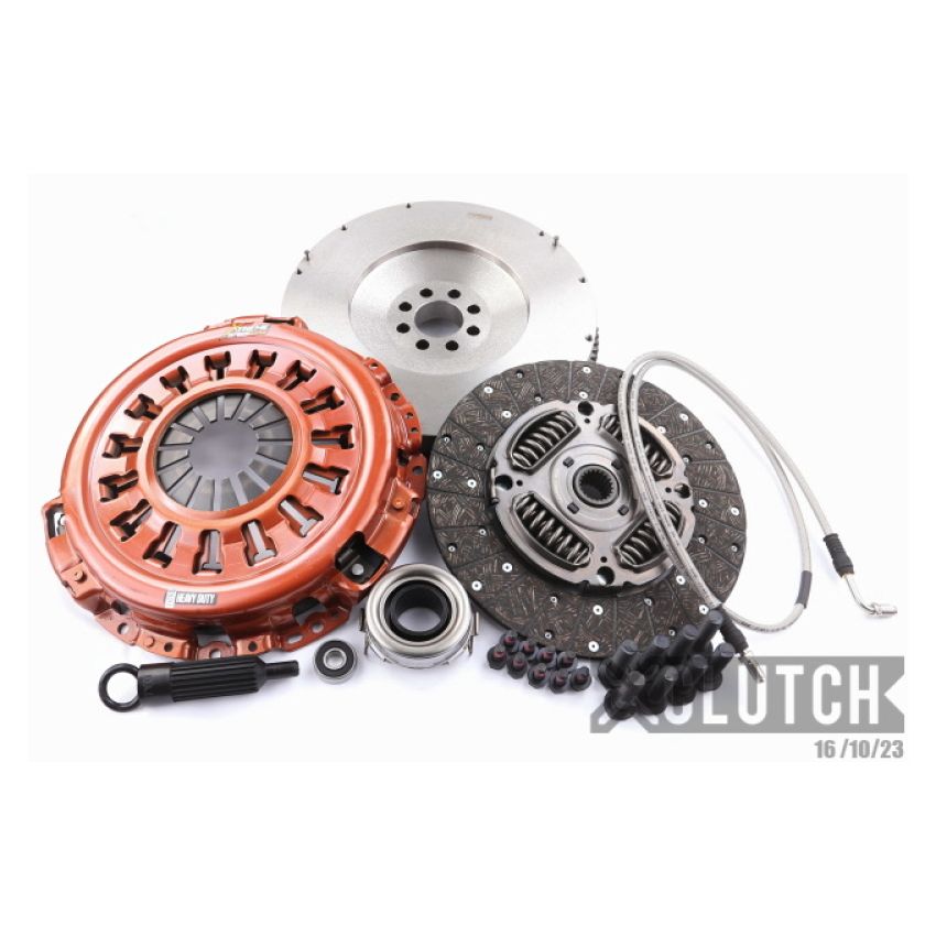 XCLUTCH XKTY28590-1AX 08-15 Toyota Hilux 3.0L Stage 1 Extra HD Sprung Organic Clutch Kit