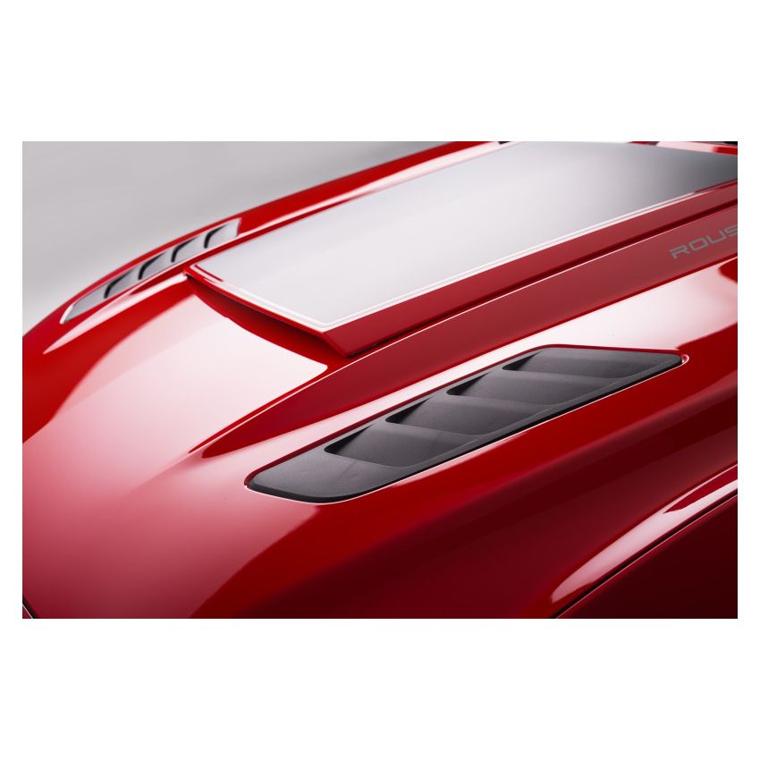 ROUSH 2015-2017 Ford Mustang Black Heat Extractors