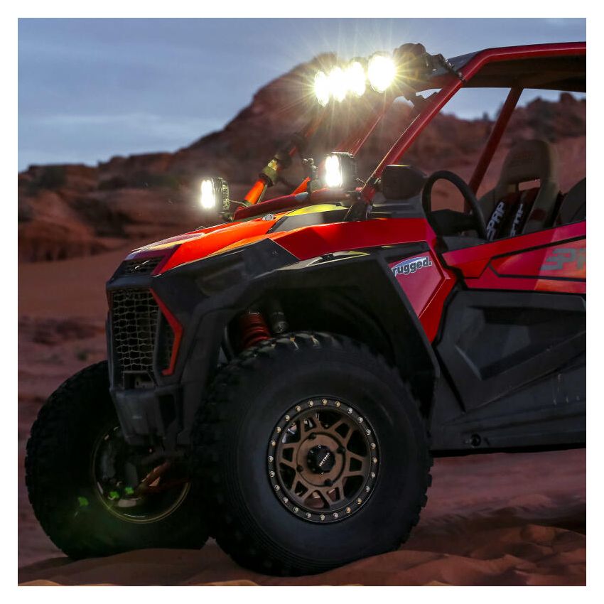 KC HiLiTES 289 KC FLEX ERA 4 LED 5in 2-Light System Master Kit