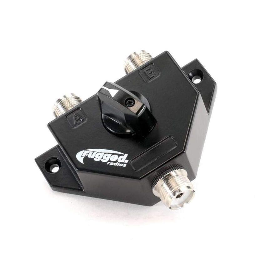 Rugged Radios ANT-SWITCH Dual Antenna A/B Switch for Mobile Radios