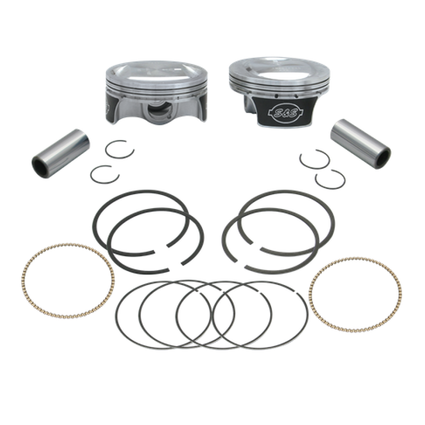 S&S Cycle 940-0066 2017+ M8 Models 4.320in Bore Piston Ring Set - 1 Pack