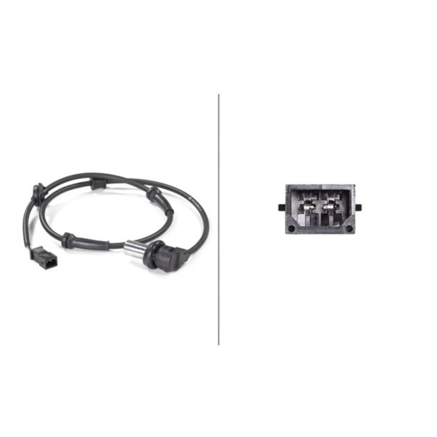 Hella 012806151 Capteur, vitesse de roue