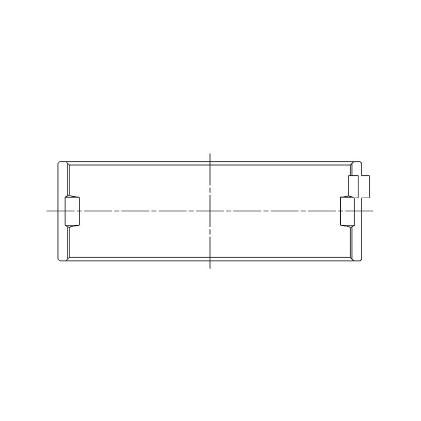 ACL 5M8353HX-STD Mazda 4 B6/BP/BP-T Race Series Stnd Size High Performance w/Extra Oil Clearance Main Bearing Set