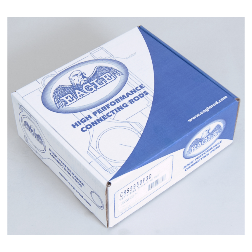 EAGLE EAGCRS5950F3D Ford 4.6L 4340 Forged H-Beam Rods 5.950