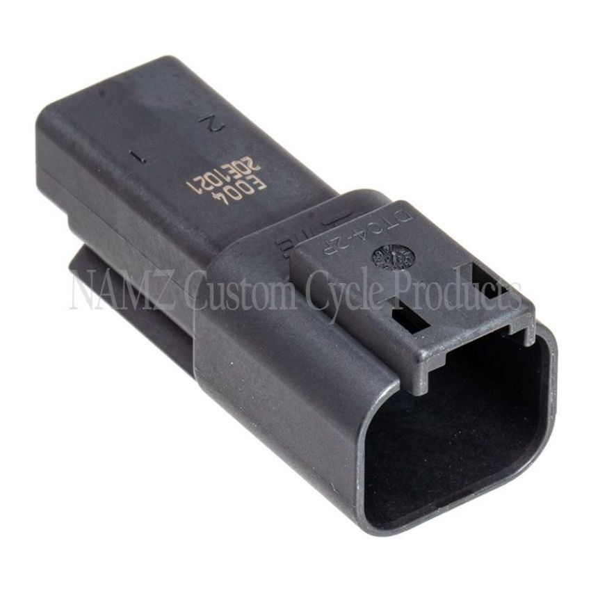 NAMZ DR-2B Deutsch DT Series 2-Wire Receptacle & Wedgelock - Black (HD 72102-94BK)