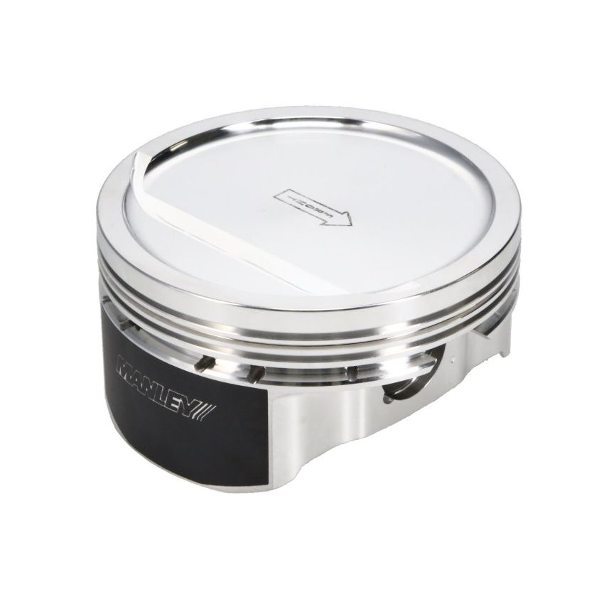 Manley Performance 596205PC-1 Manley Chevy Small Block Passenger Side Bore 4.0005 -18cc Dish Platinum Series Piston -Single Piston