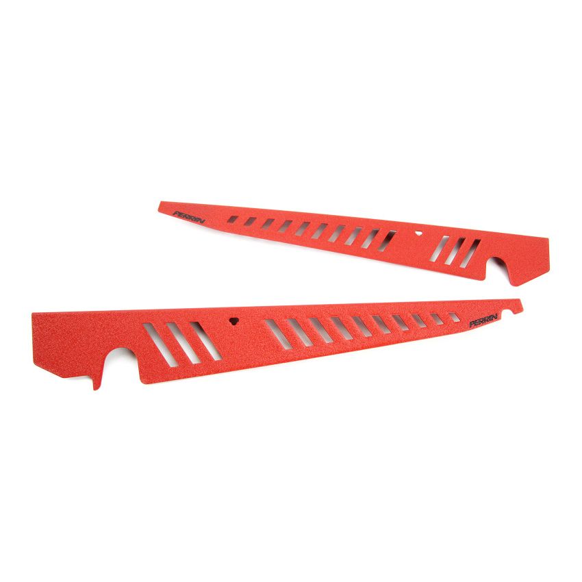 Perrin 2015+ Subaru WRX/STI Fender Shroud Set - Red