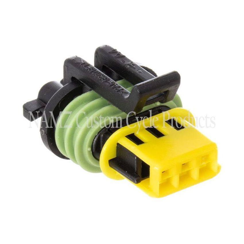 NAMZ ND-15336029-B 06-23 V-Twin Delphi OEM Speedometer Sensor/Siren Connector w/Terminals (HD 72064-06)