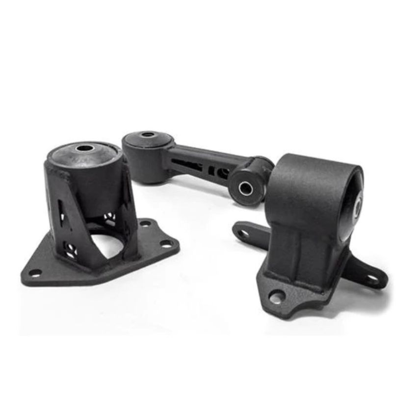 Innovative 09-13 Honda FIT/JAZZ L-Series Black Steel Mounts 75A Bushings