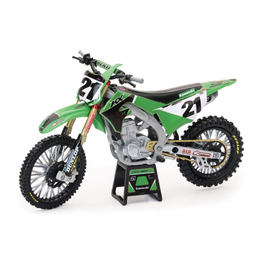 New Ray Toys 58413 Kawasaki KX450F Factory Team (Jason Anderson)/ Scale - 1:12