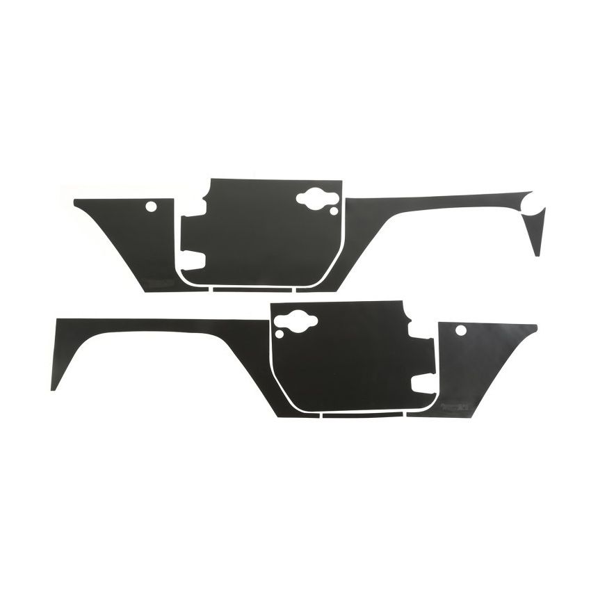 Rugged Ridge Magnetic Protection Panel kit 2-Dr07-18 Jeep Wrangler