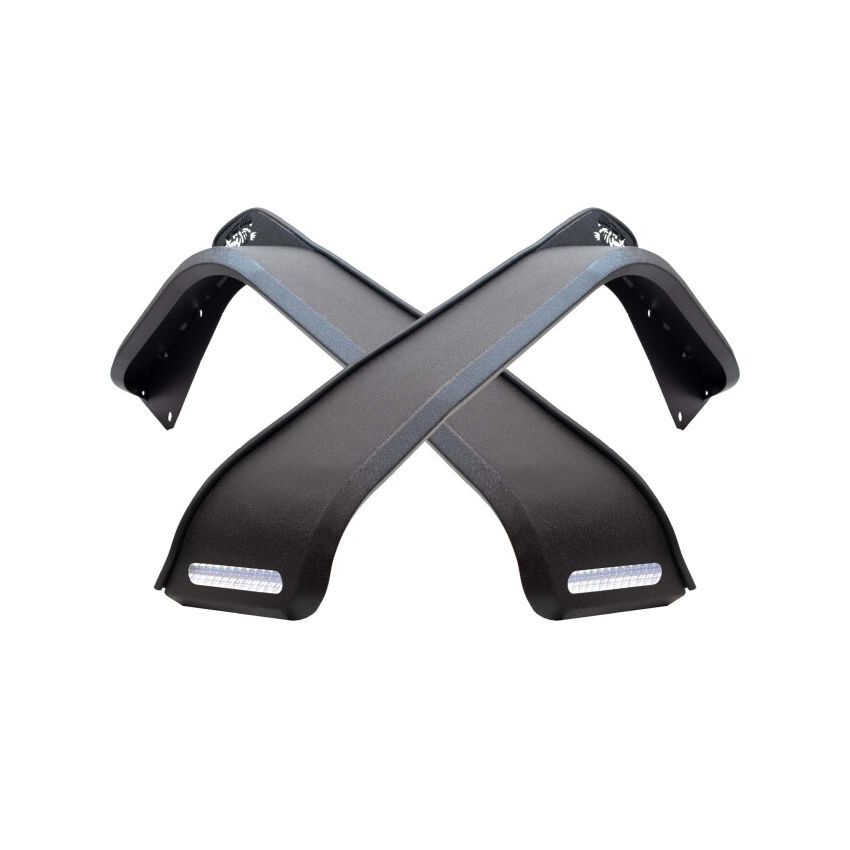 Fishbone Offroad FB33455F 2018+ Jeep Wrangler JL/JLU/2020+ Gladiator JT  Alum Front Fender Flares  - Black