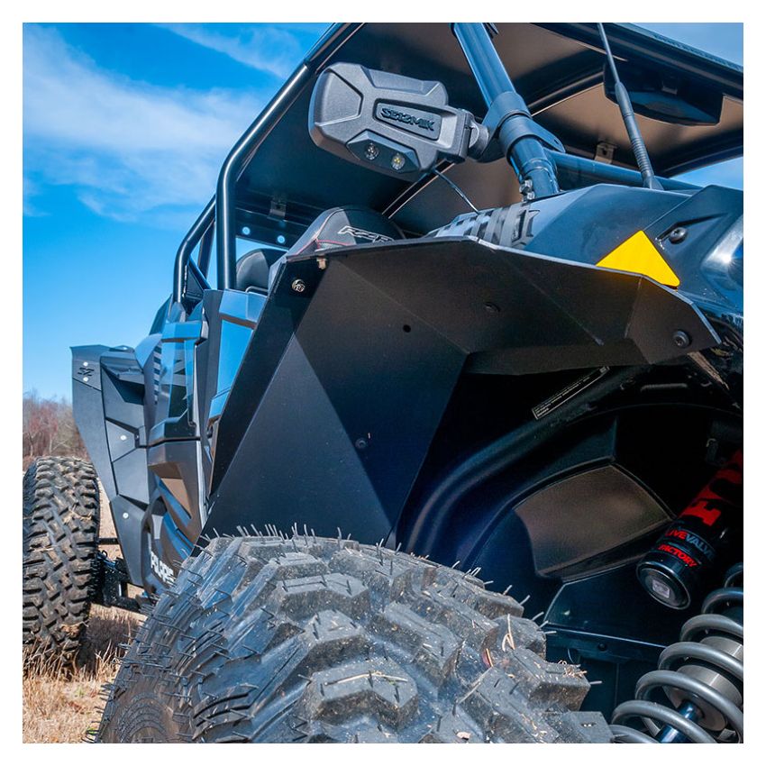 Seizmik 67-10007KIT 14-22 Polaris RZR XP 1000/ Turbo S/4 HDPE Fender Flares Kit - Black