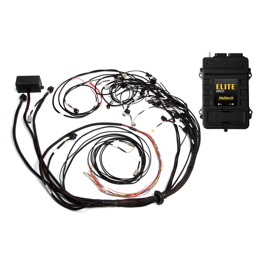 Haltech HT-151368 Elite 2500 Terminated Harness ECU Kit w/OE Injector Connectors