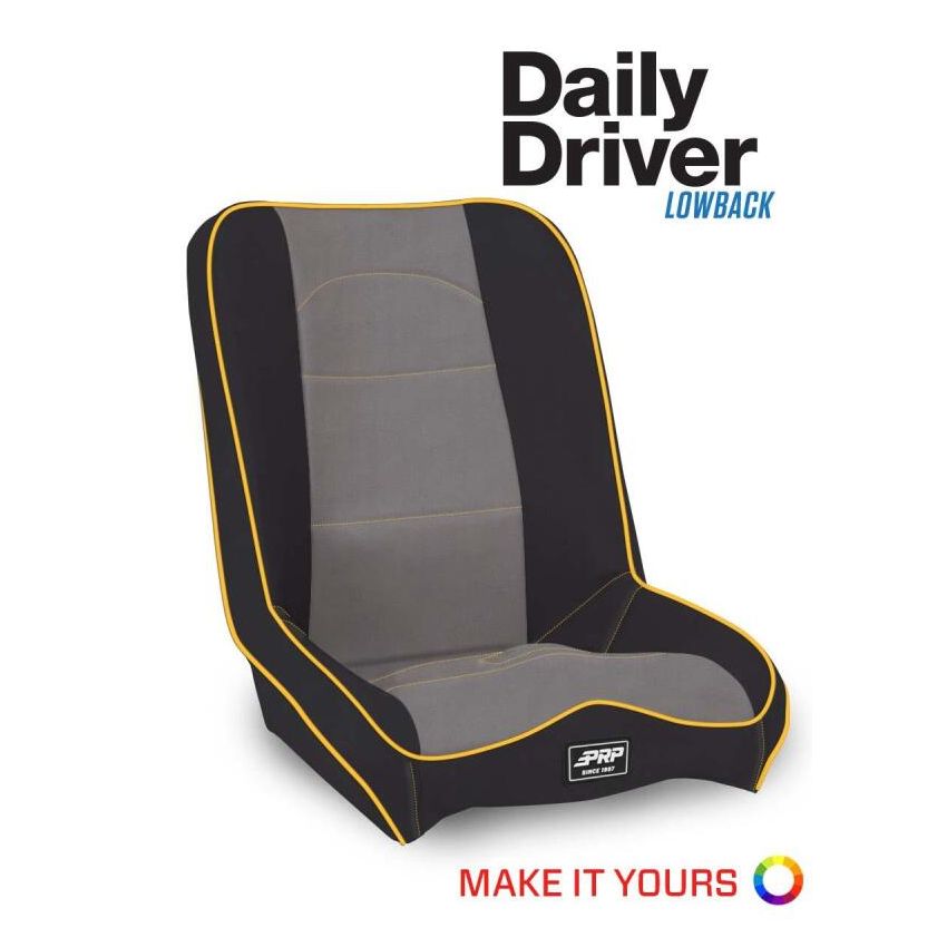 PRP Daily Driver Low Back Suspension Seat
