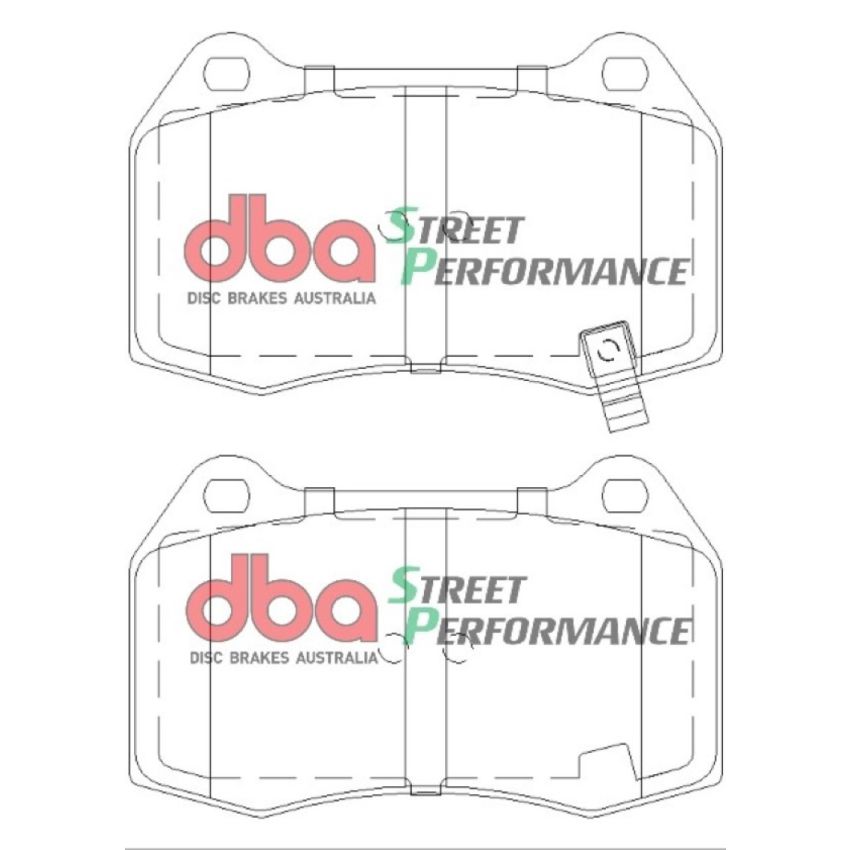 DBA 03-07 G35 w/ Brembo SP500 Front Brake Pads