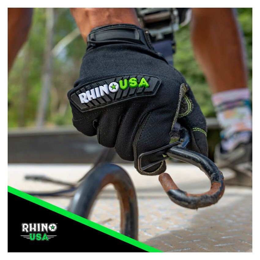 Rhino USA RNO-GLOVES Recovery Gloves (Black)