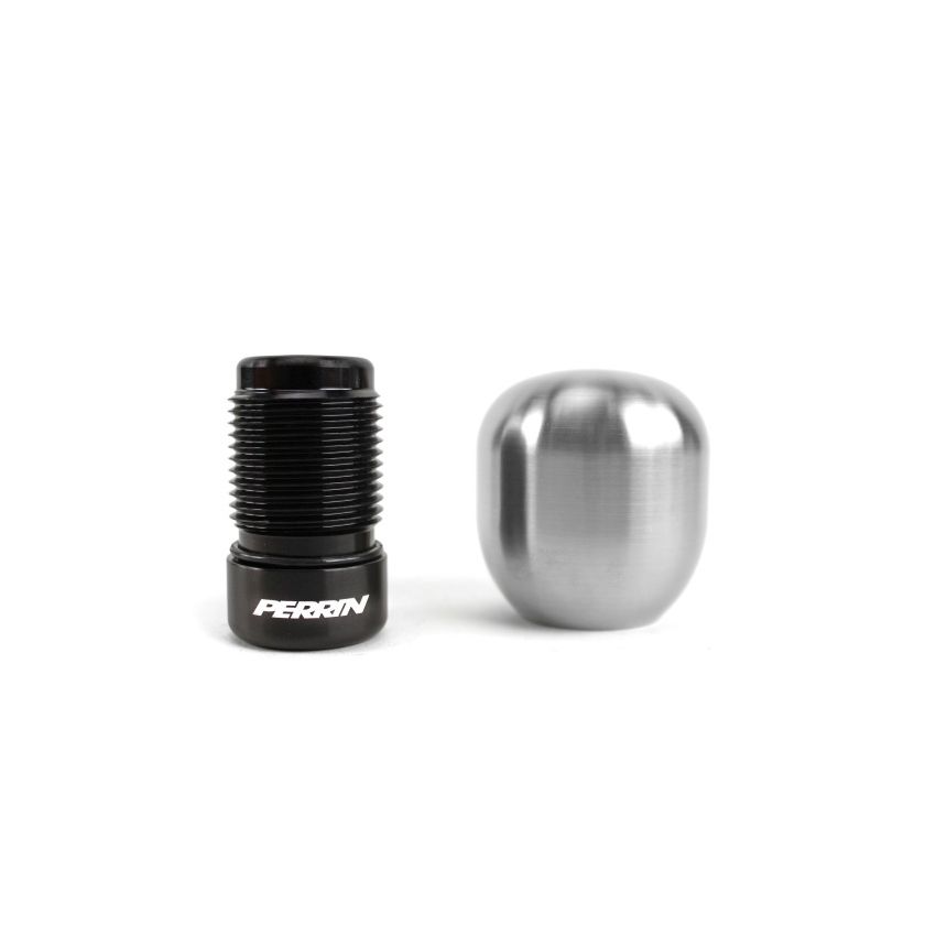 Perrin BRZ/GR86 Automatic Brushed Barrel 1.85in Stainless Steel Shift Knob
