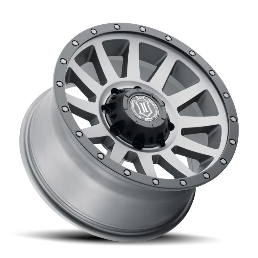 ICON Compression HD 18x9 8x170 6mm Offset 5.25in BS Titanium Wheel