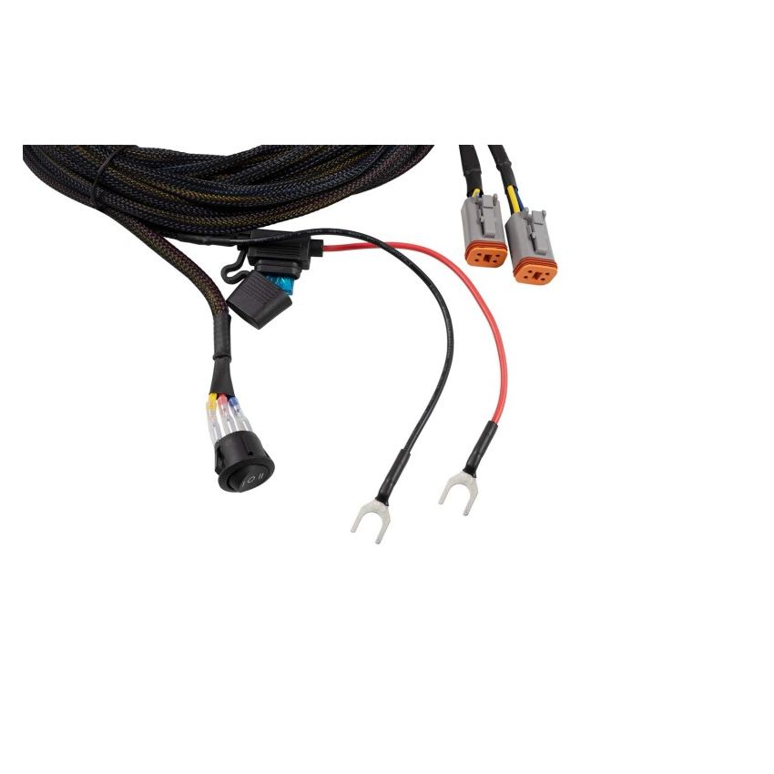 Diode Dynamics DD4092 Light Duty Dual Output 3-way 4-pin Wiring Harness
