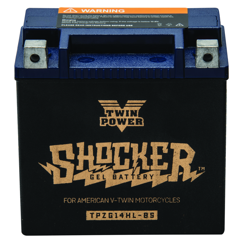 TwinPower 781232 Twin Power YTX-14L Shocker Gel Battery Replaces H-D 65958-04 220 CCA