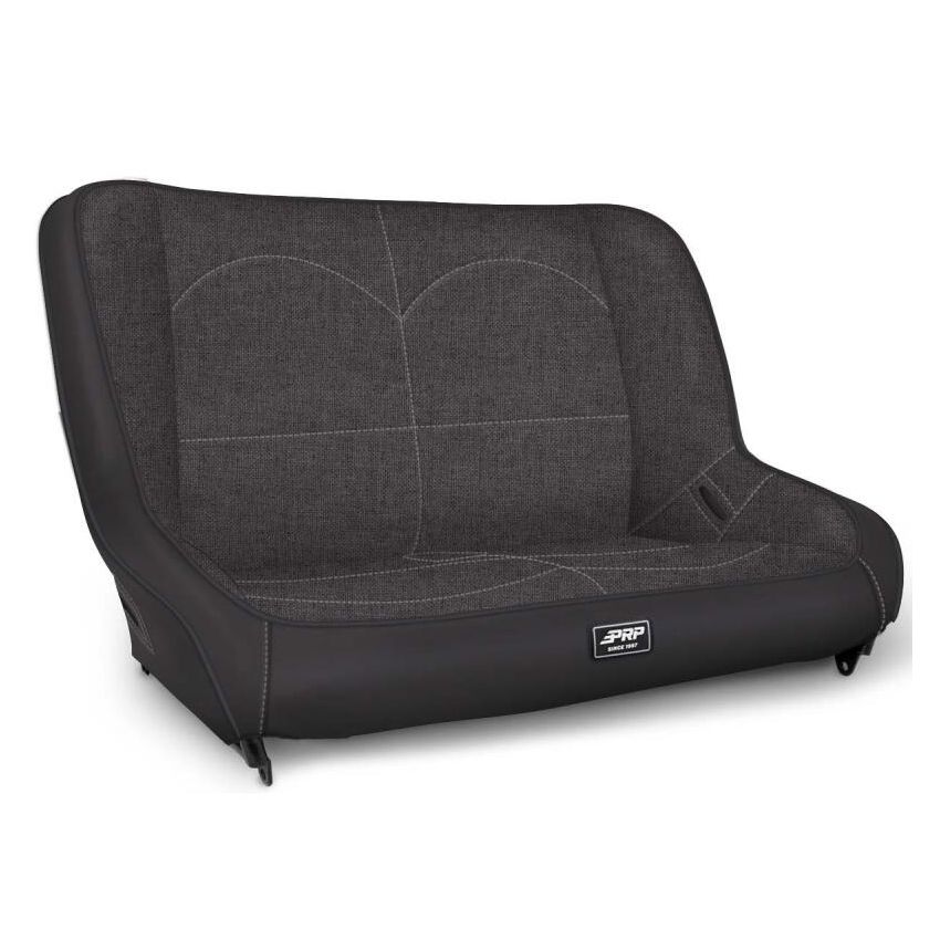 PRP Seats A3610-36-54 PRP Jeep CJ7/YJ Low Back Rear Bench - Grey