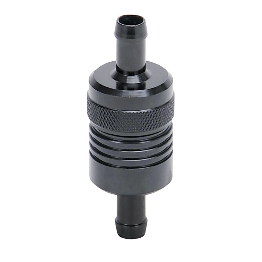 Russell 645150 Performance Black Street Fuel Filter (3in Length 1-1/8in diameter 3/8in inlet/outlet)