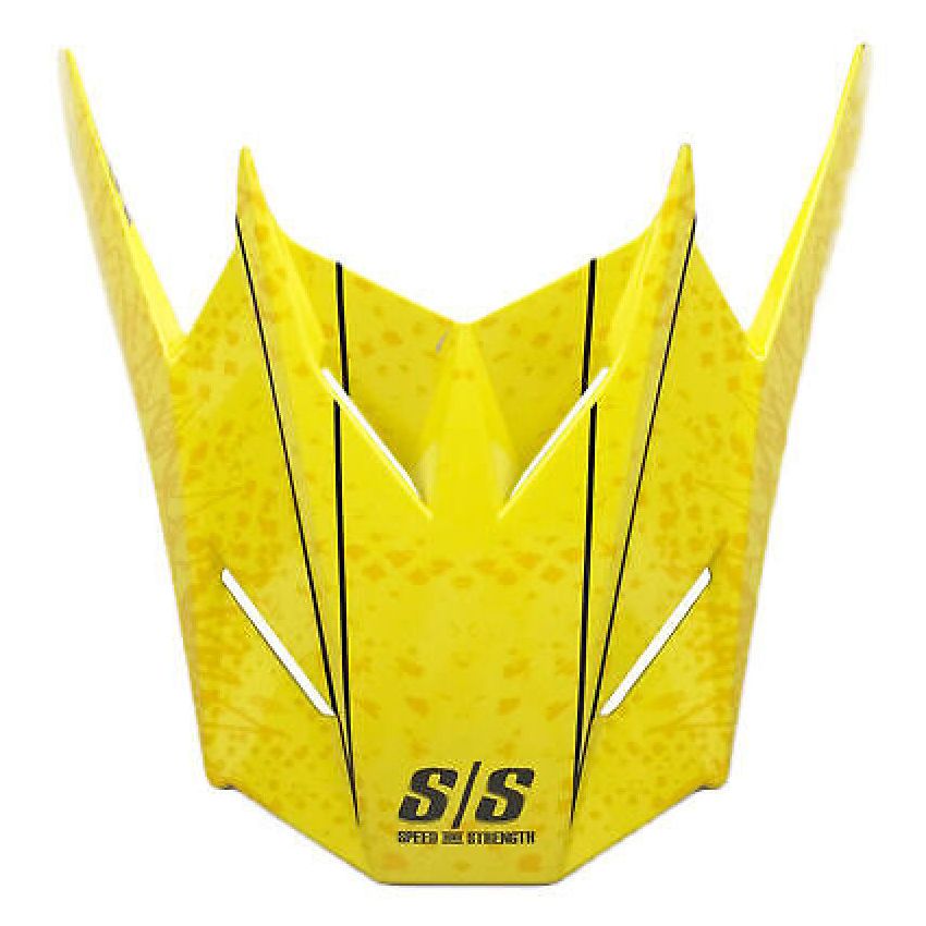 Speed and Strength 874958 SS2400 Lunatic Fringe Visor - Yellow/Black